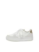 ONLY Sneaker low 'ONLSaphire-1'  guld / hvid / offwhite