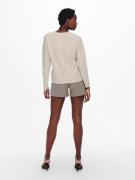 ONLY Pullover 'ONLCAMILLA'  beige-meleret