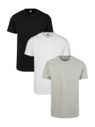 Urban Classics Bluser & t-shirts  lysegrå / sort / hvid