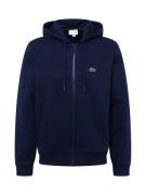 LACOSTE Sweatjakke  navy / grøn / hvid