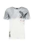 Key Largo Bluser & t-shirts 'MELROSE HILL'  grå / blandingsfarvet