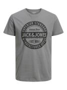 JACK & JONES Bluser & t-shirts 'JEANS'  grå / sort