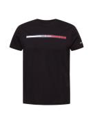 Tommy Jeans Bluser & t-shirts 'Essential'  rød / sort / hvid
