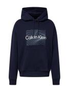 Calvin Klein Sweatshirt  lyseblå / mørkeblå / offwhite