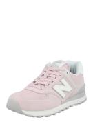 new balance Sneaker low '574'  sølvgrå / lys pink / hvid