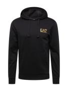 EA7 Emporio Armani Sweatshirt  guld / sort