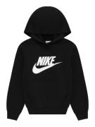 Nike Sportswear Sweatshirt 'Club FLC'  sort / hvid