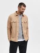 SELECTED HOMME Overgangsjakke 'SLHJackie'  beige