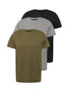 Matinique Bluser & t-shirts 'Jermane'  grå-meleret / oliven / sort