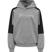 Hummel Sweatshirt 'Boxline'  grå / sort / hvid