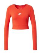 Nike Sportswear Shirts 'Emea'  orange / hvid