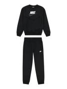 Nike Sportswear Joggingdragt  grå / sort / hvid