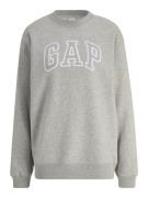 Gap Tall Sweatshirt 'HERITAGE'  grå / grå-meleret / hvid