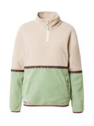 Iriedaily Sweatshirt 'Holina'  beige / cyanblå / brun / grøn