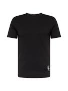 Calvin Klein Jeans Bluser & t-shirts  sort / hvid