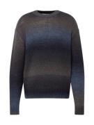SELECTED HOMME Pullover 'Gaard'  natblå / mørkebrun