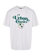 Urban Classics Bluser & t-shirts  mørkegrøn / orange / hvid
