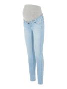 MAMALICIOUS Jeans 'SAVANNA'  lyseblå / grå-meleret