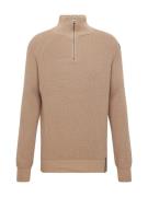 Key Largo Pullover 'MST STAGE'  chamois / mørkebeige