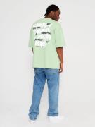 Multiply Apparel Bluser & t-shirts  pastelgrøn / sort / hvid
