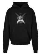 MJ Gonzales Sweatshirt 'Higher Than Heaven'  grå / sort / hvid