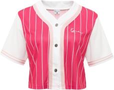 Karl Kani Shirts  pink / lyserød / hvid