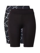 Urban Classics Leggings  antracit / sort / hvid