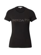 PATRIZIA PEPE Shirts  sort / sølv