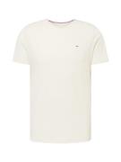 Tommy Jeans Bluser & t-shirts 'Jaspe'  lysebeige / navy / rød / hvid