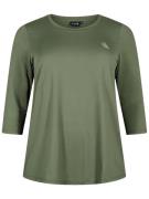Active by Zizzi Shirts  oliven
