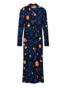 Desigual Kjole 'Lila'  navy / gul / orange / pink