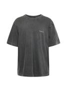 Abercrombie & Fitch Bluser & t-shirts  antracit / hvid