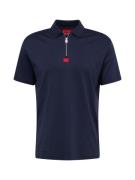 HUGO Bluser & t-shirts 'Deresom 241'  navy / rød