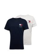 Tommy Jeans Bluser & t-shirts  navy / grå-meleret / rød / hvid
