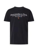 Abercrombie & Fitch Bluser & t-shirts  sort / hvid