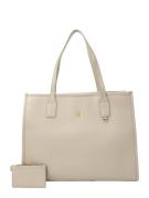 TOMMY HILFIGER Shopper  ecru / guld