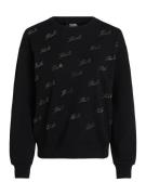 Karl Lagerfeld Sweatshirt  sort / sølv