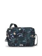 KIPLING Skuldertaske 'Abanu'  creme / blå / grøn / sort