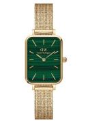 Daniel Wellington Analogt ur 'Quadro Pressed Evergold G Green'  guld /...