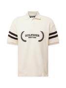 TOMMY HILFIGER Bluser & t-shirts  creme / sort