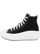 CONVERSE Sneaker high 'CHUCK TAYLOR ALL STAR MOVE HI'  sort / hvid