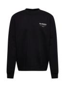 AllSaints Sweatshirt  sort / hvid