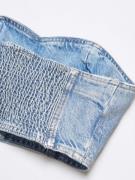 MANGO Overdel 'SHINNY'  blue denim