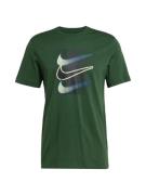 Nike Sportswear Bluser & t-shirts 'SWOOSH'  navy / mørkegrøn / sort / ...