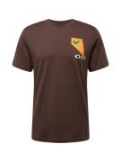 Nike Sportswear Bluser & t-shirts  brun / gul / orange / sort