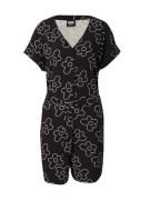 Urban Classics Jumpsuit  sort / hvid