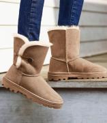 LASCANA Snowboots  beige / camel