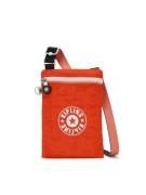 KIPLING Skuldertaske 'AFIA'  orange / hvid