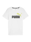 PUMA Shirts 'Essential'  lime / sort / hvid