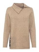 heine Pullover  beige-meleret